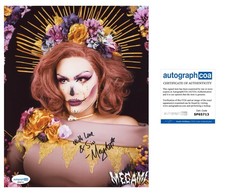 MEGAMI SIGNED RUPAUL’s DRAG RACE DRAG QUEEN 8x10 PHOTO - ACOA COA