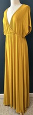 Amazon Essentials Maxi Dress Mustard Yellow Sz XL