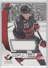 2019 Upper Deck Team Canada Juniors Jersey Brett Leason #27 nl2