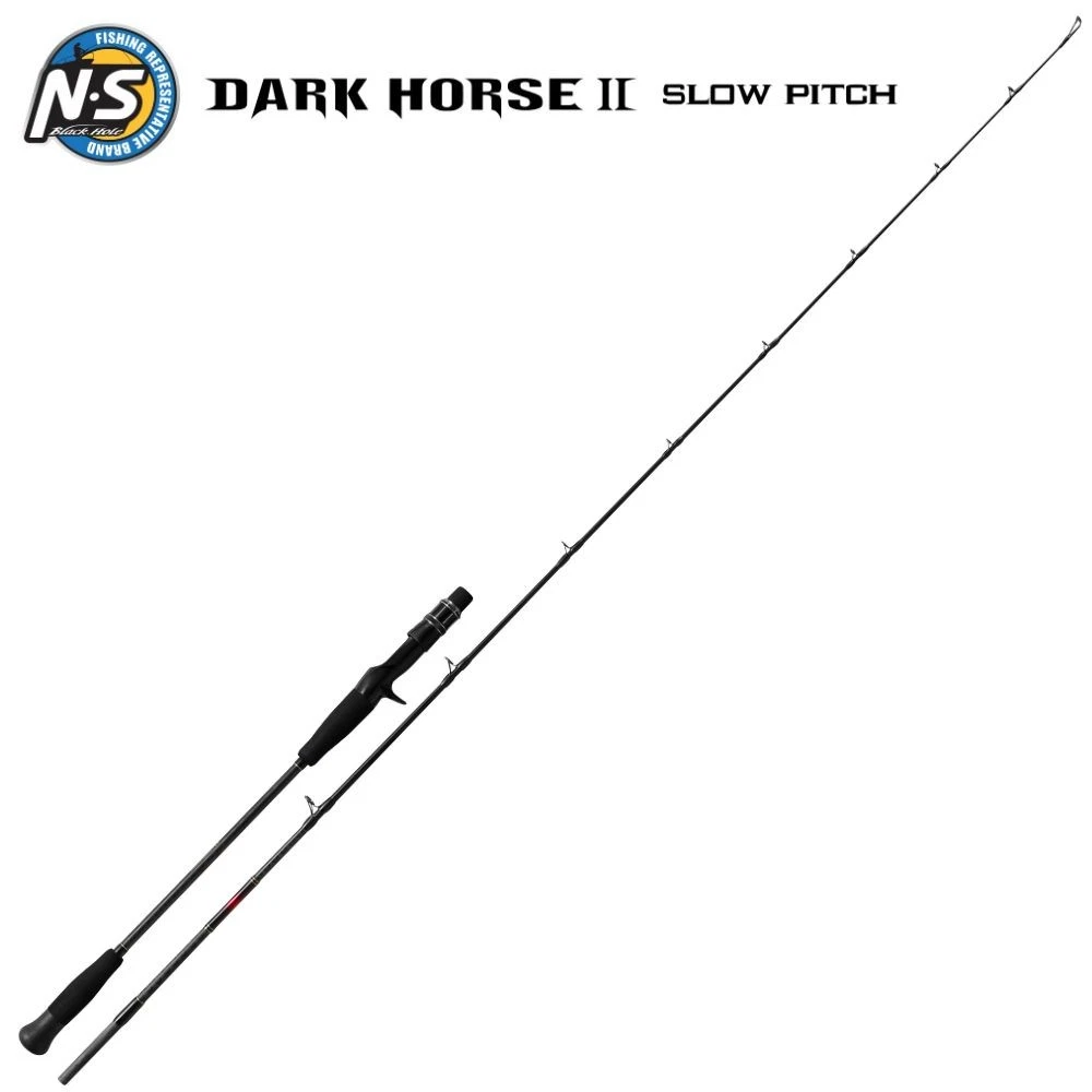 NS BLACK HOLE Saltwater Fishing Jigging Baitcasting Rod DARK HORSE II SLOW PITCH