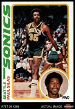 1978 Topps #94 Paul Silas Supersonics Creighton  6 - EX/MT