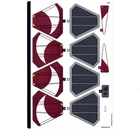 new LEGO Sticker Sheet from the Ahsoka's Jedi Interceptor set 75401