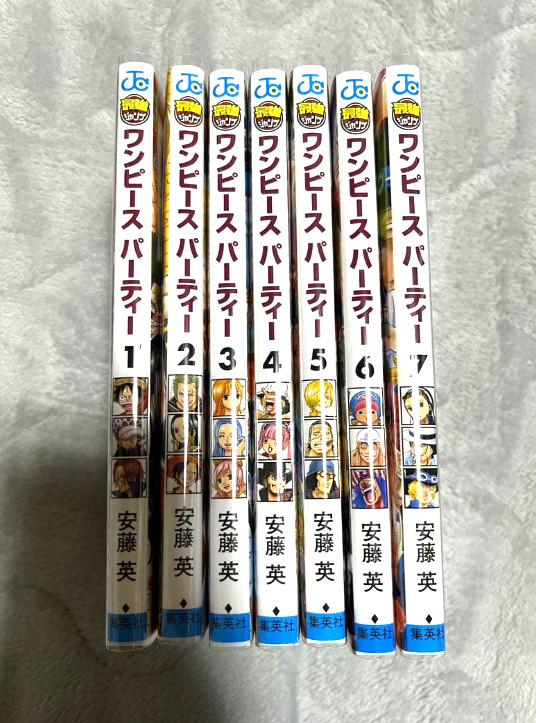 One Piece Party Spin-off Gag Manga Japanese Ver Set Vol.1-7