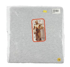 Vintage Star Wars C3PO T Shirt Screen Stars USA Birdhouse Deadstock L