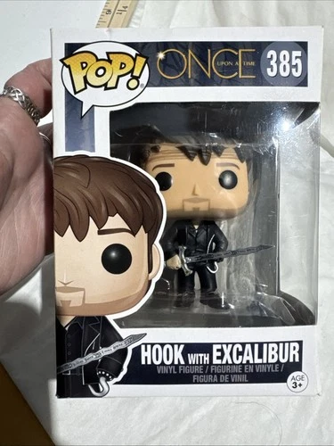 Funko Pop! Once Upon a Time #385 Hook with Excalibur (BOX DAMAGE)