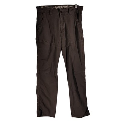 Wrangler ATG pants mens 30x30 gray all terrain gear hiking outdoor straight leg