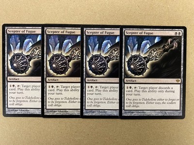MTG 4x Scepter of Fugue # 53 Conflux Modern Magic the Gathering x4 NM