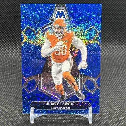 2024 Panini Mosaic Montez Sweat #41 Blue Sparkle Prizm /96 SP