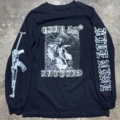 Suicideboys G59 Records Icarus Long Sleeve Shirt Black Arch Enemy
