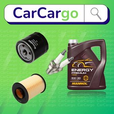 SERVICE KIT FOR VOLVO C30 1.6 PETROL 2006-2012 OIL AIR + SPARKS OIL 5W-30 5L