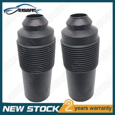 2X Front L+R Air Shock Dust Cover Boots For Mercedes SL-Class R230 ABC Hydraulic