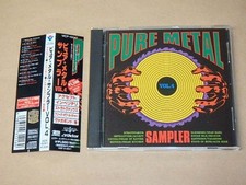 Pure Metal Sampler Vol.4 AccEP Recordt Impellitteri Stratovarius etc. CD with