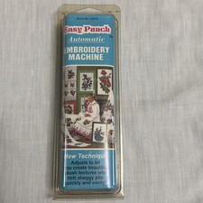 Easy Punch Automatic Embroidery Machine 8301E New in Package Vintage