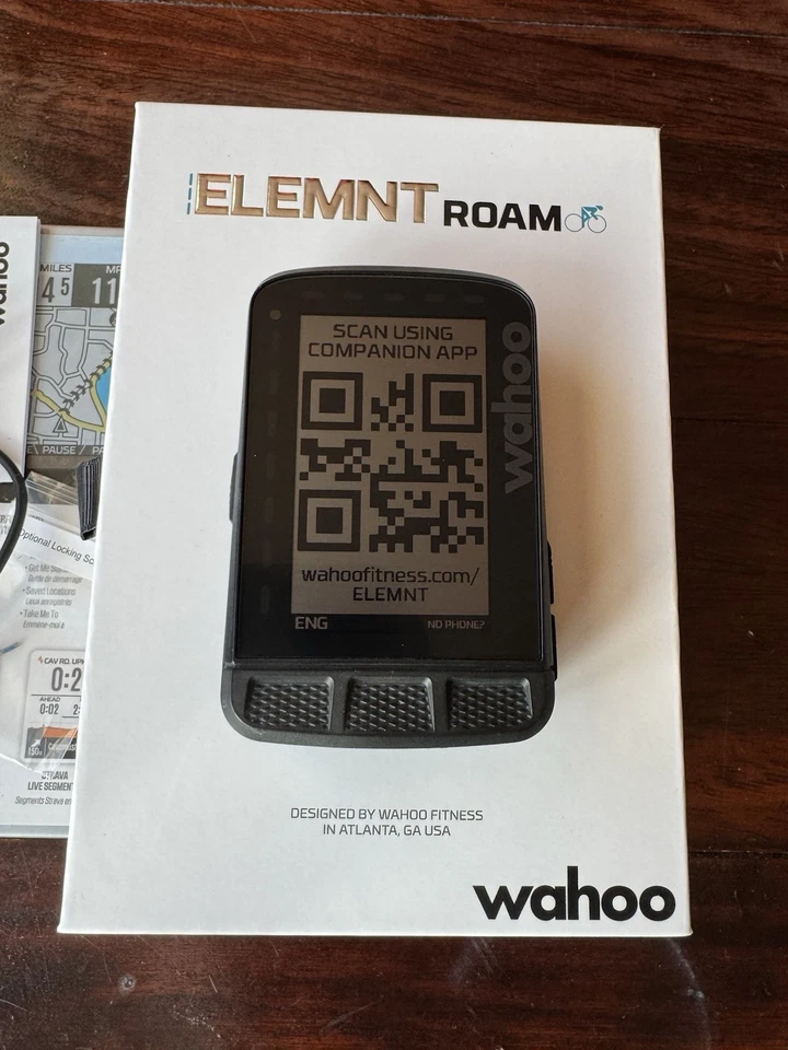 Wahoo ELEMNT Roam V1 - GPS Fahrradcomputer - Schwarz neuwertig Top Zustand - Bild 3 von 4