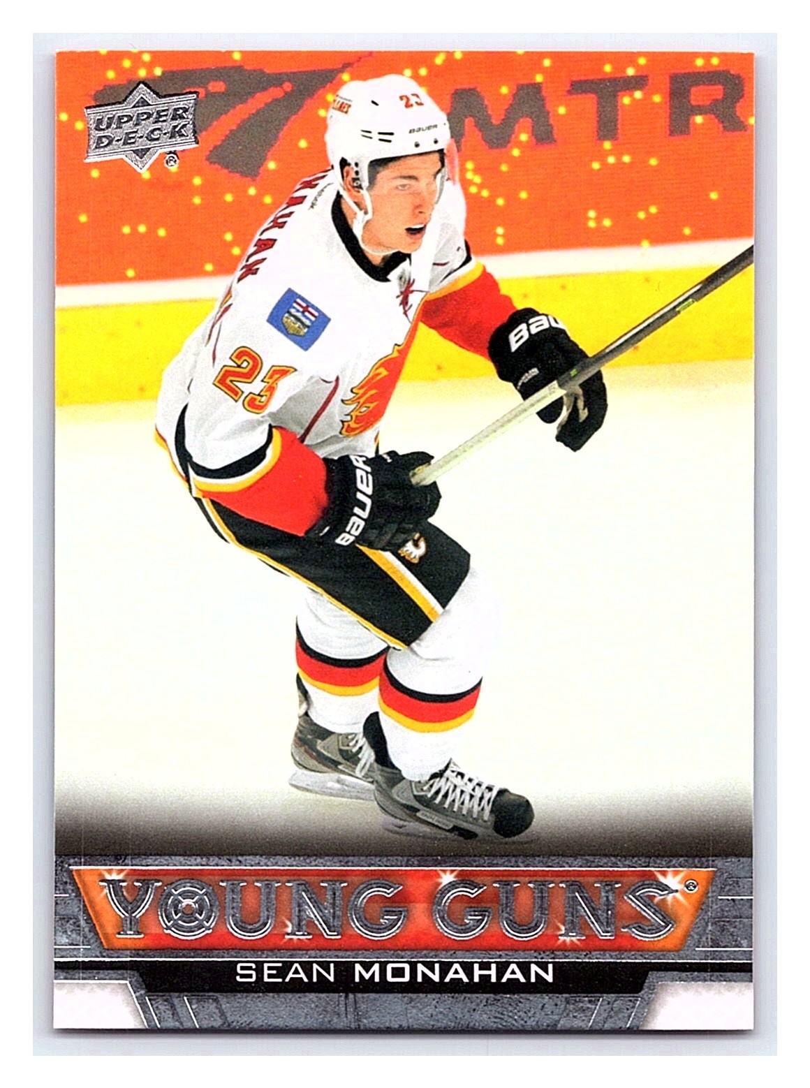 2013-14 Upper Deck Young Guns #242 Sean Monahan Rookie