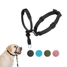 No-Pull Dog Headcollar for Easier Walks, Chew-Proof Protector to Increase Com...