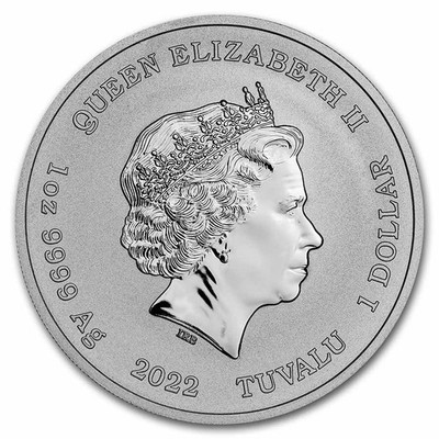 2022 Tuvalu 1 oz Silver Black Flag (The Rising Sun) | eBay