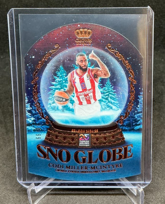 2024/25 Crown Royale Euroleague SNO GLOBE Bronze CODI MILLER-MCINTYRE 15/99