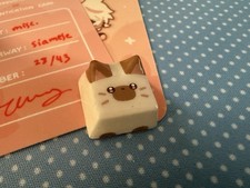 Shirouu Kaps Siamese Artisan Keycap #27/43 Auth Card Original Box