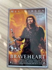 Brave Heart Autographed Poster with Certificate of Authenticity 11x17