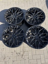 Japan Racing JR46 20 Inch 9J ET25 and ET20 5x114.3 Gloss Black Alloy Wheels