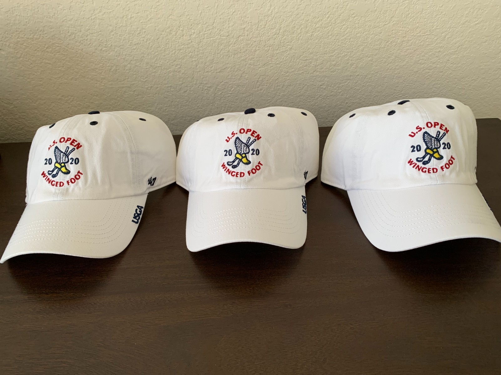 Tournament At Winged Foot  Adjustable White Hats