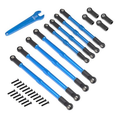 Red Aluminium Pull Rod Kits For Traxxas 2.0 Summit RC Car Parts