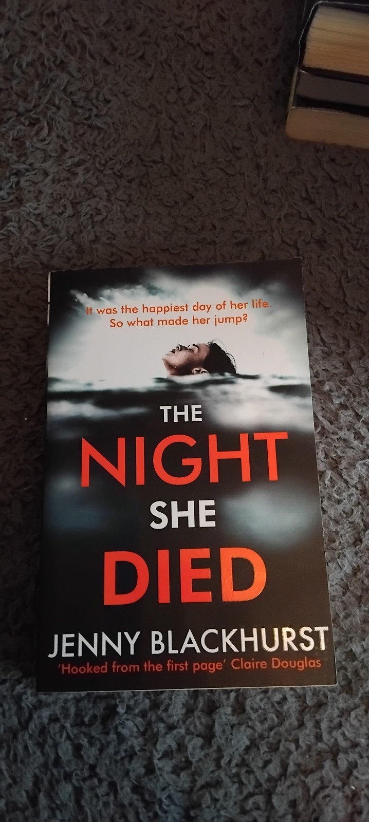 The Night She Died by Jenny Blackhurst (2019, Uk-B Format Paperback)