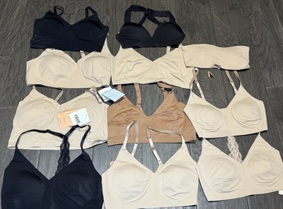 True & Co Lot Of Wire Free Bras US Size XS, Small And Medium Lot Of 11