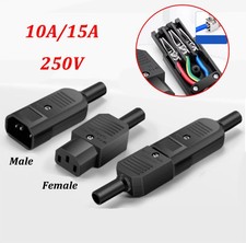 High Current Power Plug 3-core Socket Pin Type Socket Male Female Pair Connector