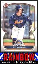 2023 Bowman #BP-49 Jett Williams New York Mets