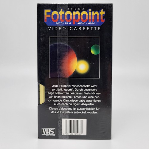 VHS Video Cassettes E-180 Lot of 3 - Pal Secam Ivema Fotopoint - Sealed - Afbeelding 2 van 3
