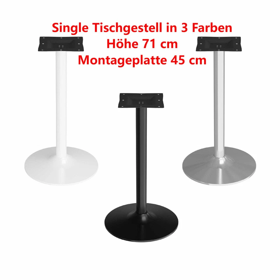 Onpira® Tischgestell Bistrotisch Untergestell Tischfuß Gastro Tisch Bistro - Bild 2 von 4
