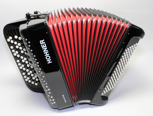 Acordeón, acordeón de botón, Hohner Nova III 96, mango B, MERCANCÍA NUEVA - Imagen 8 de 19