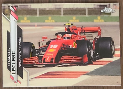 2020 Topps Chrome Formula 1 F1 Cars Charles Leclerc #24 Rookie RC