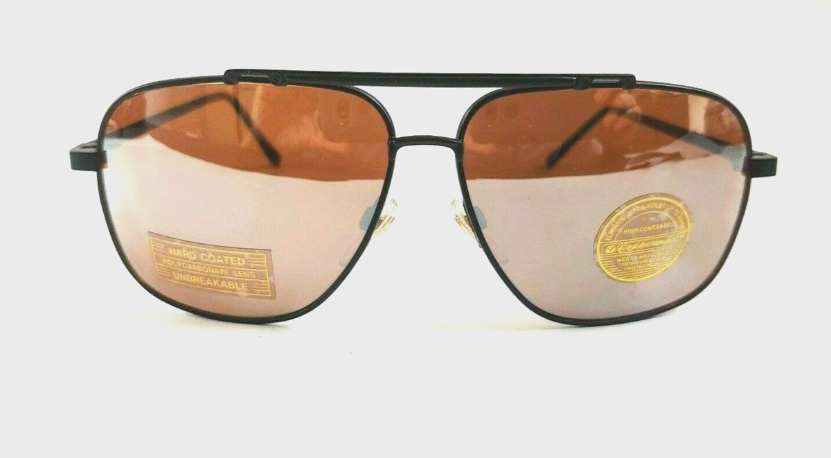 Vintage Square Sunglasses with Metal Bridge Brown Lens Amazon.com: Oversize Classic Cool Vintage Brown Tint Square  main image 2