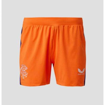 Glasgow Rangers FC Short kurze Hose orange blau Kinder Kids Größe 158 NEU TJ0563