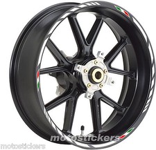 HONDA CBR125R - Adesivi Cerchi – Kit ruote modello racing tricolore