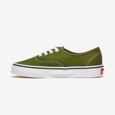 VANS Authentic Pesto Green Mens Womens Sneakers ✓Multiple Sizes