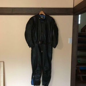 富士山皮革赛车夹克 长裤摩托车服套装 尺寸m 黑色f S Ebay