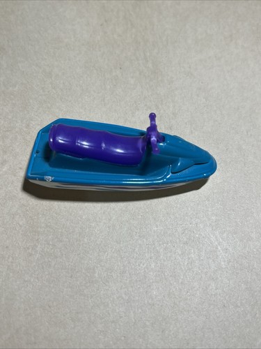 LOOSE 1999 Matchbox WATERCRAFT JET SKI ONLY NO TRAILER Purple Seat Teal Interior - Picture 3 of 9