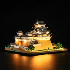 BrickBling LED Light Kit for LEGO Architecture Himeji Castle 21060 (Standard)
