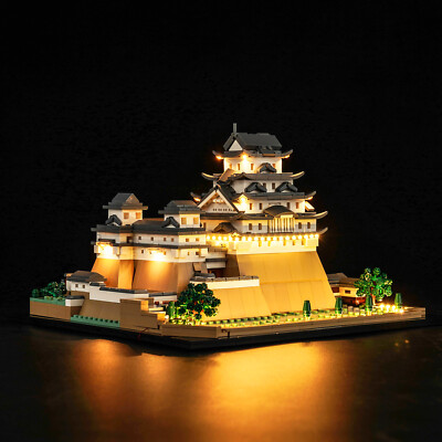 BrickBling LED Licht Kit für LEGO Architecture Burg Himeji 21060 Set (Standard) 