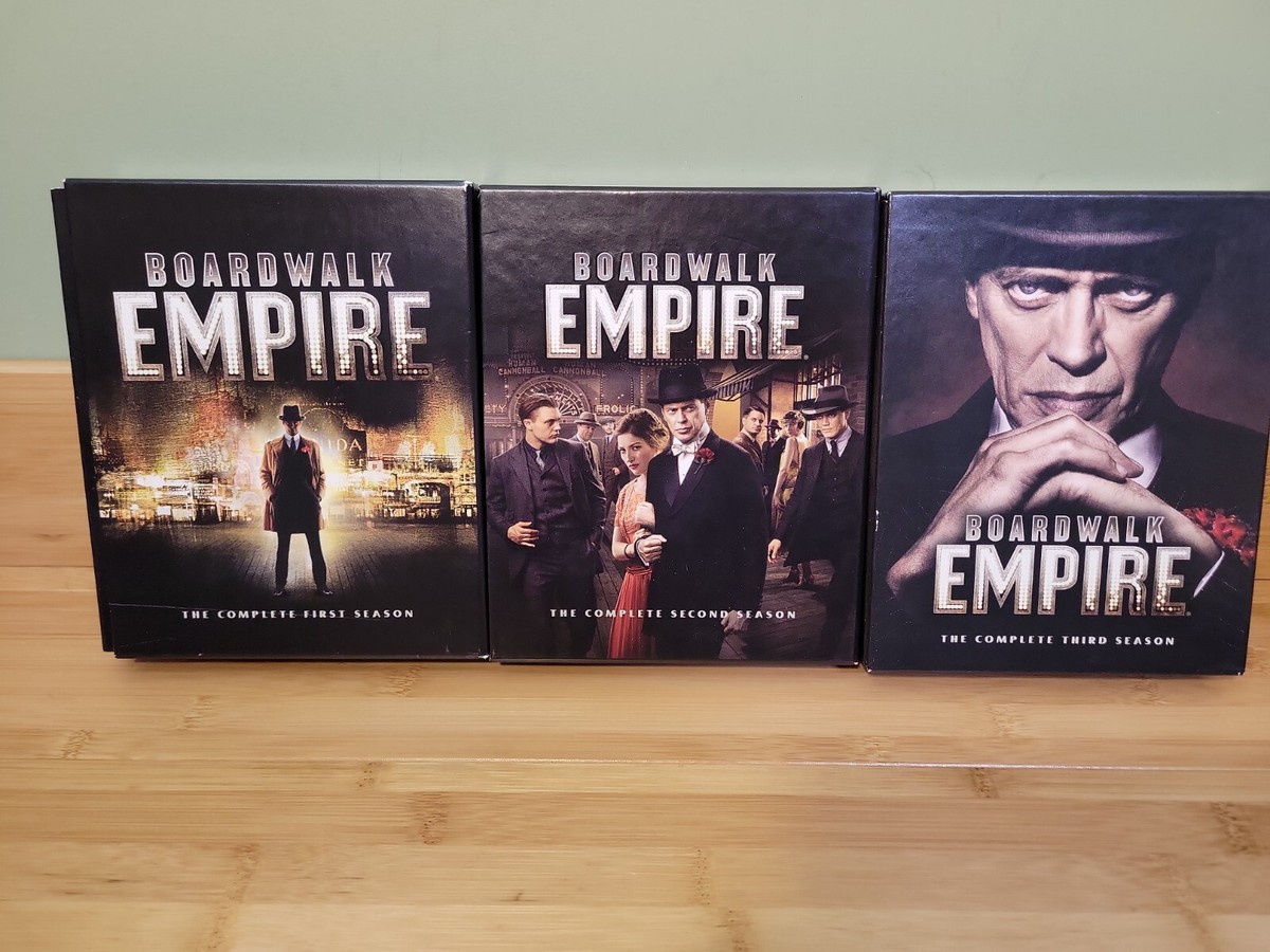 Boardwalk Empire Season 1 2 3 1-3 DVD Box Sets HBO | eBay