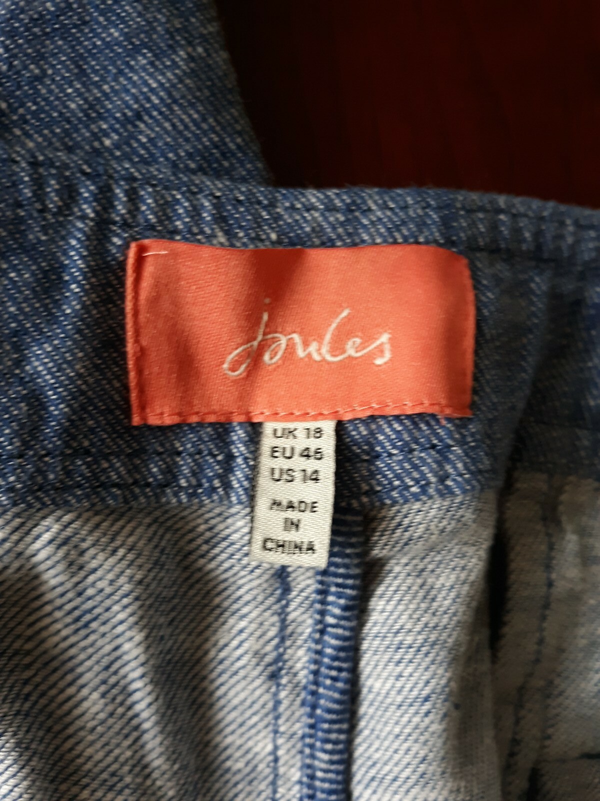 Купить 00 Joules Lindy Crop Blue 