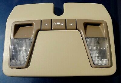1998 Volvo S70 Overhead Interior Map Light Switch Panel Tan