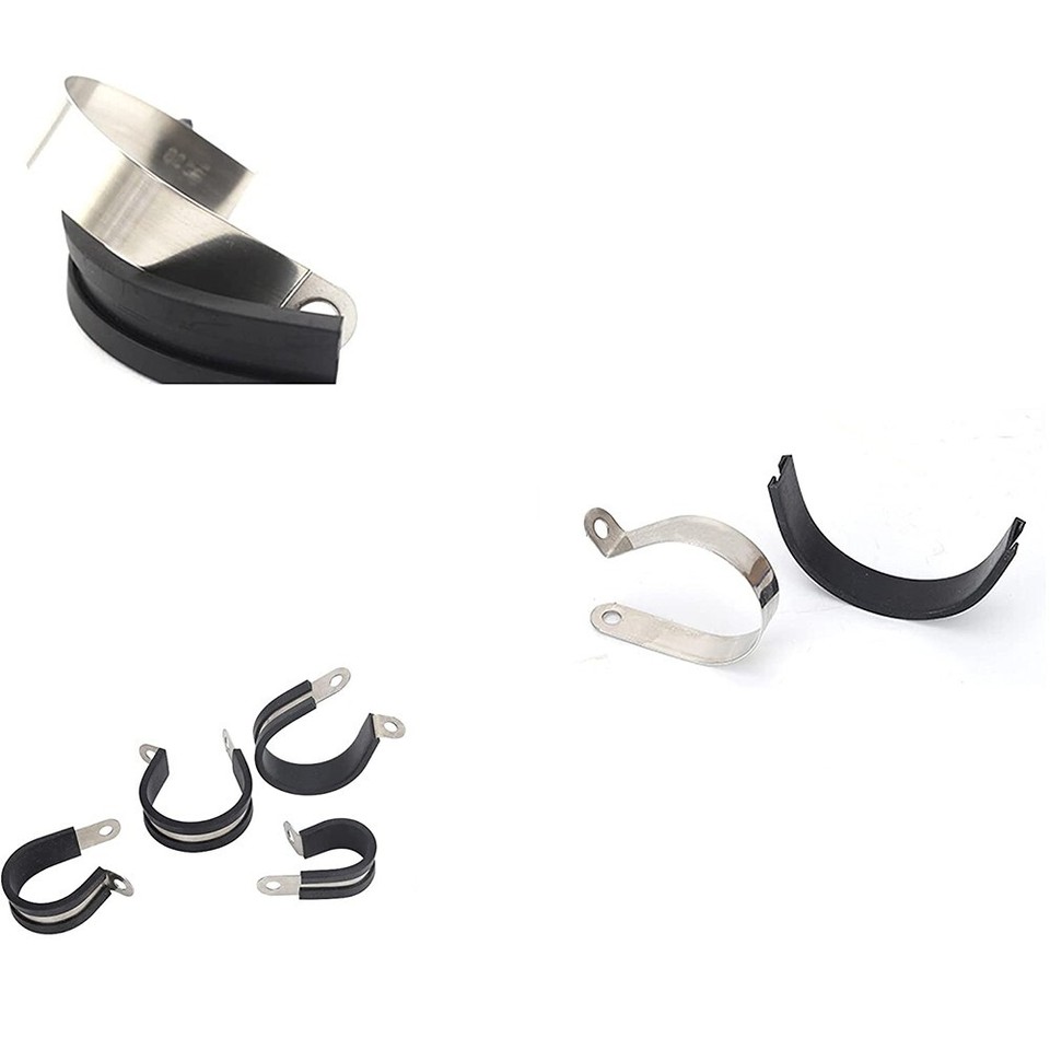 Rubber P Clips Antirust Cable Installation Construction Tools Hardware