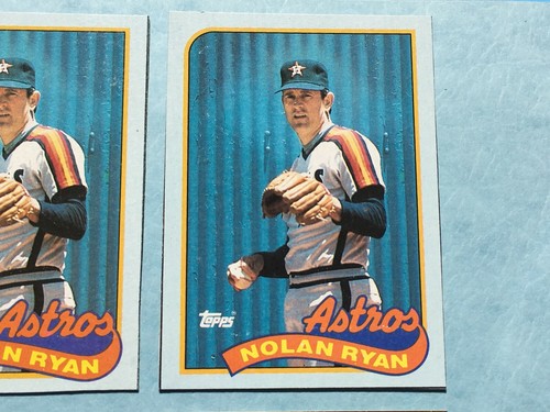 1989~1991 NOLAN RYAN Box Bottoms/Panels Lot x 4 | Topps #K Bottom Fleer Panel - Picture 4 of 8
