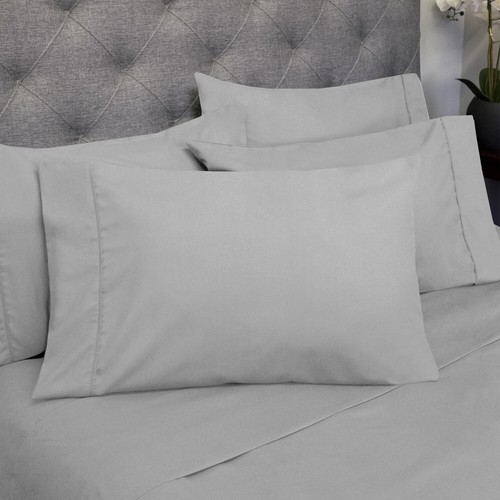 Sweet Home Collection 1500 Count Microfiber 6 Piece Sheet Set Cal King - 第 56/101 張圖片
