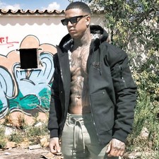 Neue Yakuza Herren Crime Inc. Rookie Winterjacke - Schwarz